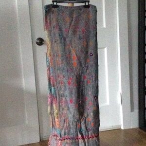 Colorful Patterned Women's Wrap / Scarf / Shawl from LUA